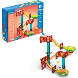 Magneettikuularata Geomag Magnetic Tiles Marble Run, 45 osaa
