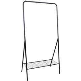 Vaatejärjestelijä Home4You FERGAL 85x48xK169 cm, musta