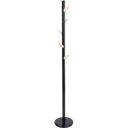 Naulakko Home4You FOREST Ø28xK177 cm, musta/luonnonvärinen