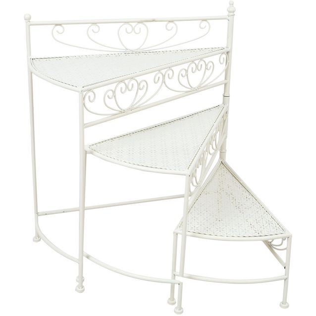 Shelf SANDY 55x30xH66cm, antique white