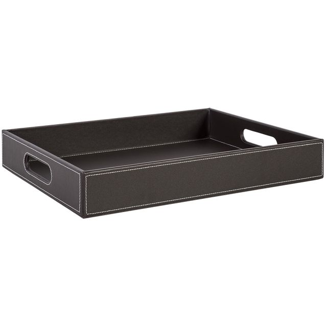 Tray WALTER dark brown