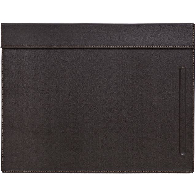 Desk mat WALTER 34x45cm, dark brown