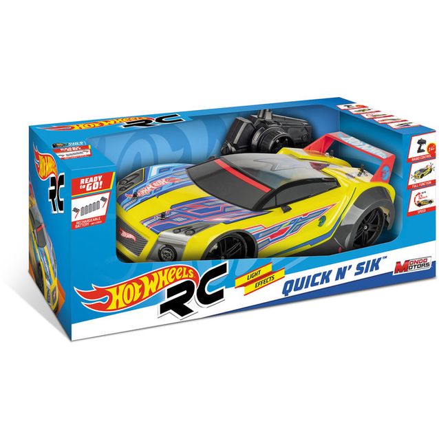 Kauko-ohjattava auto Hot Wheels Quick'N Sick, 1:10