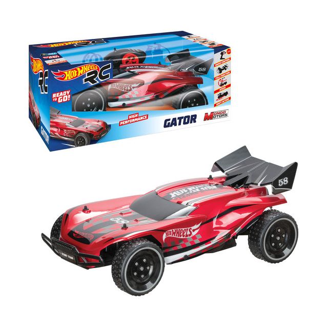 Kauko-ohjattava auto Hot Wheels Gator, 1:10
