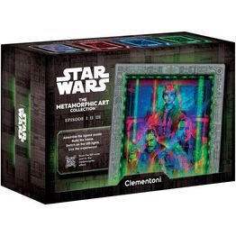 Palapeli Clementoni Metamorphic Star Wars Episode I–II–III, 520 palaa