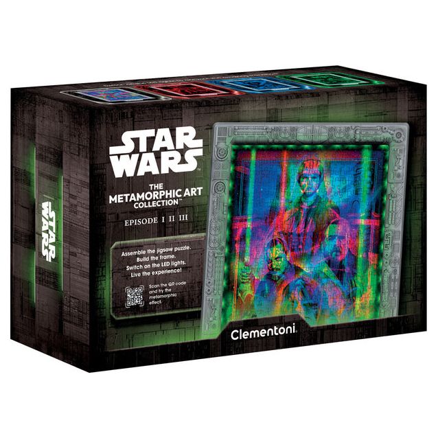 Palapeli Clementoni Metamorphic Star Wars Episode I–II–III, 520 palaa