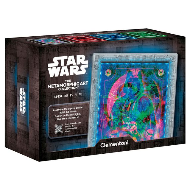 Palapeli Clementoni Metamorphic Star Wars Episode IV–V–VI, 520 palaa