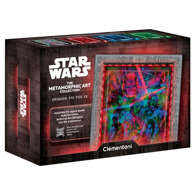 Palapeli Clementoni Metamorphic Star Wars Episode VII–VIII–IX, 520 palaa