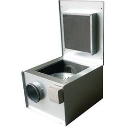 Kanavapuhallin Systemair KVK 125, eristetty, IV-kanavan halkaisija 125 mm