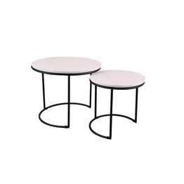 Pöytäsetti M&M Doreen musta/valkoinen