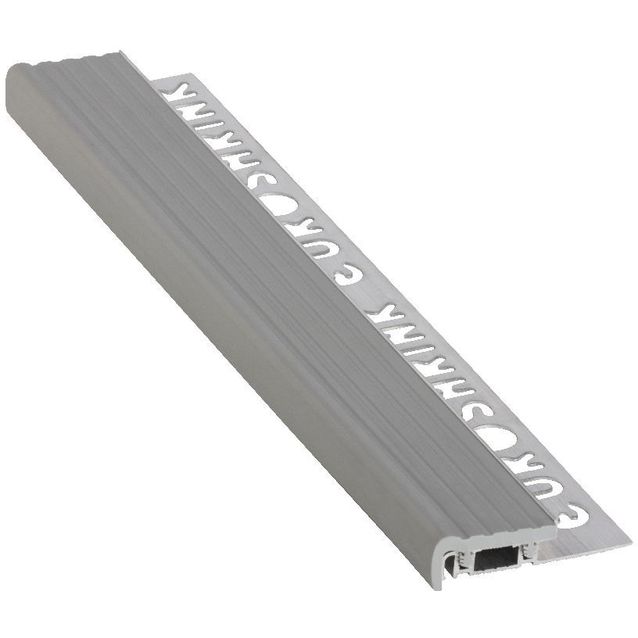 Porraslista Euroshrink alumiini+askelkumi 222a, 10mm x 2.5m, eri värejä