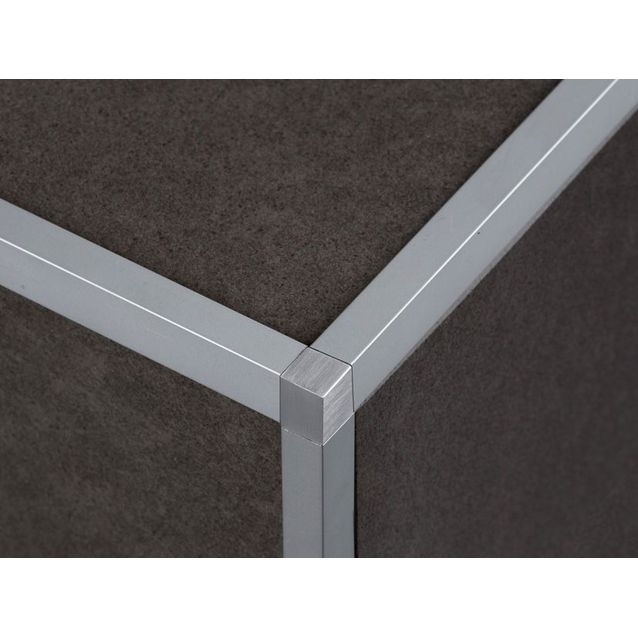 Ulkokulmapala Euroshrink ulkokulmalistaan kantikas alumiini e-212a, eri vaihtoehtoja