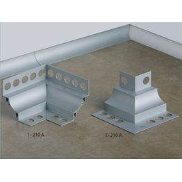 Ulkokulmapala Euroshrink sisäkulmalistaan alumiini e-210a, 10mm, eri värejä