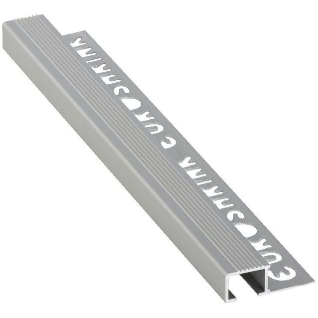 Porraslistan päätypala Euroshrink alumiini f-208a, 13mm, eri värejä