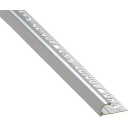 Laattalista/ulkokulma Euroshrink puolipyöreä messinki 171l, 2.5m, eri vaihtoehtoja