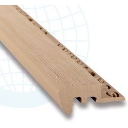 Porraslista Euroshrink rustiikkinen, pvc 245r/textura 12.5mm, eri vaihtoehtoja