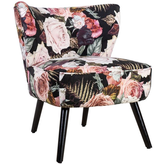Chair LA PERLA 63x73xH76cm, floral