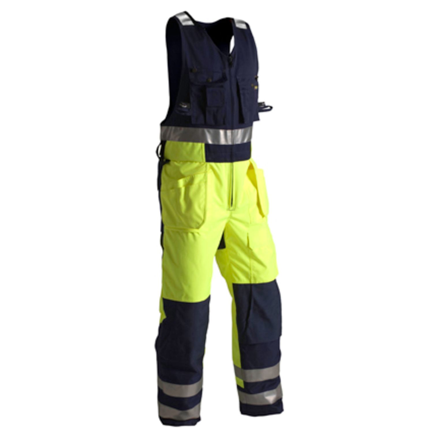 Talviavohaalari Blåkläder Highvis 8504 keltainen/mariininsininen koko C58