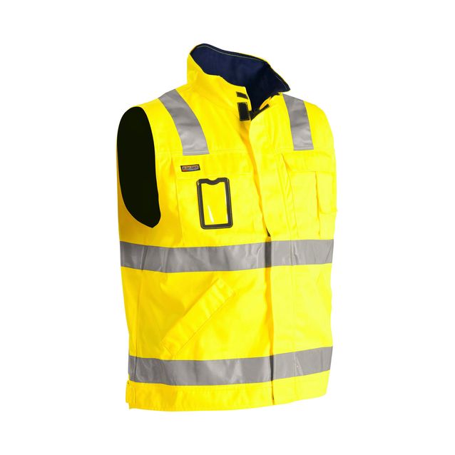 Blåkläder Highvis liivi Keltainen/Mariininsininen