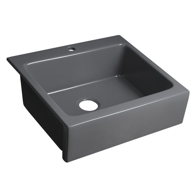 Keittiöallas Interia Arya, 660x620 mm, antratsiitti