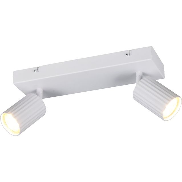 Spottivalaisin Trio Soka 2-osainen, GU10, mattavalkoinen