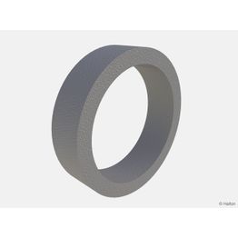 Tulo-/poistoilmaventtiilin tiiviste Halton URH/UHA/ULA/KSO/KSOA-venttiileille eri kokoja