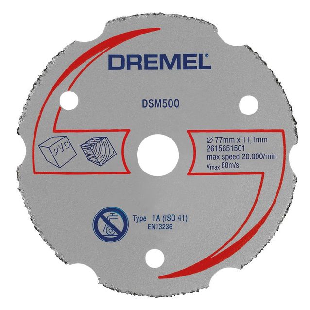Katkaisulaikka Dremel DSM500 karbidi puulle