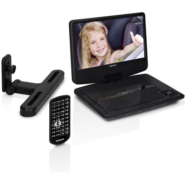 DVD-soitin Lenco, 9 tuumaa, kannettava
