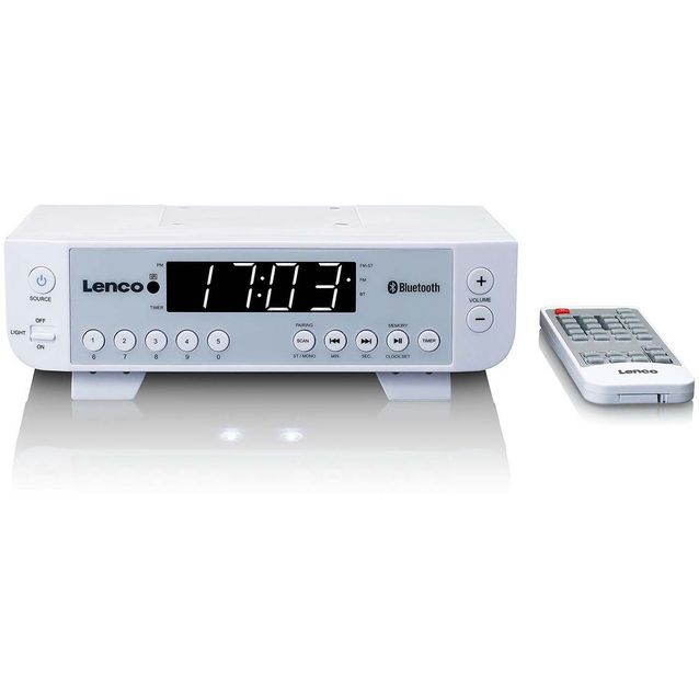 Keittiöradio Lenco KCR-100WH, valkoinen