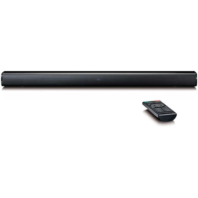 Soundbar-kaiutin Lenco, 90cm, subwooferilla, 80W, RMS