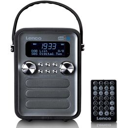 Radio Lenco, kannettava, DAB+/FM, bluetooth
