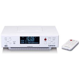 Keittiöradio Lenco, DAB+/FM, bluetooth, led-valaistuksella
