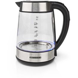 Vedenkeitin Melissa, lasinen, säädettävällä lämpötilalla, 1.7l, 2200W