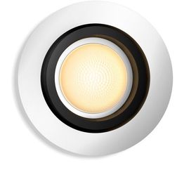 Upotettava kohdevalaisin Philips Hue White Ambiance Milliskin 90mm 1 x 5W alumiini