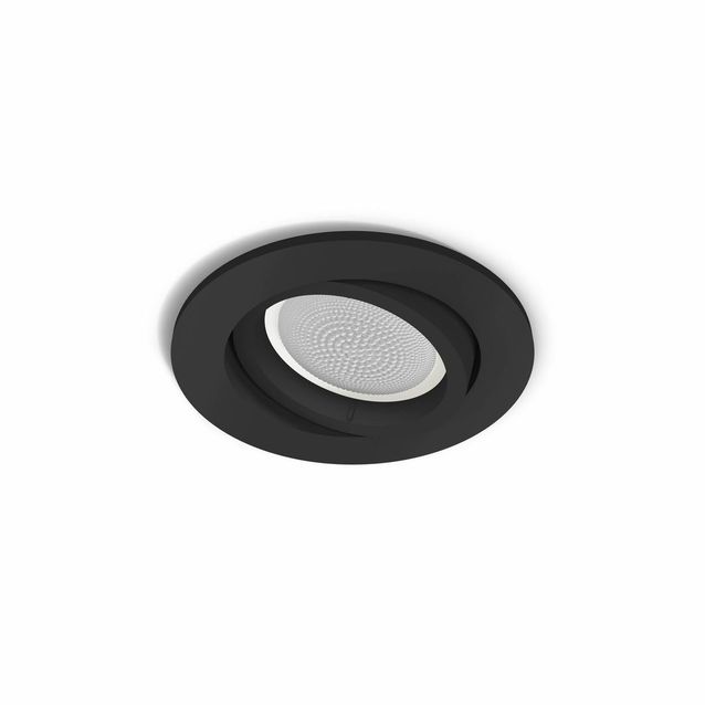 Upotettava kohdevalaisin Philips Hue Centura 1 x 5,7W IP20 GU10 90mm musta