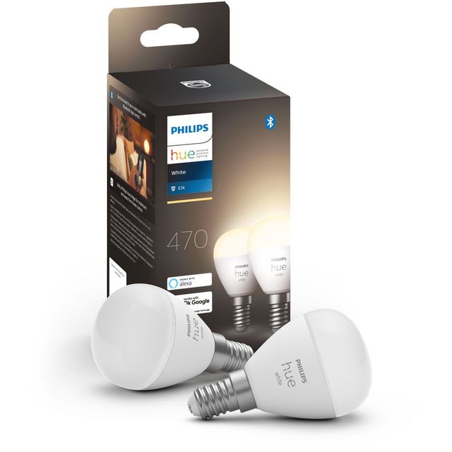 LED-älylamppu Philips Hue W 5,7W Luster E14 2kpl