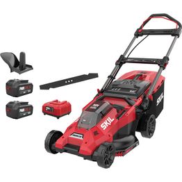 Akkuruohonleikkuri Skil 0140 BA 43 cm 2x20V 2x4,0 Ah akuilla