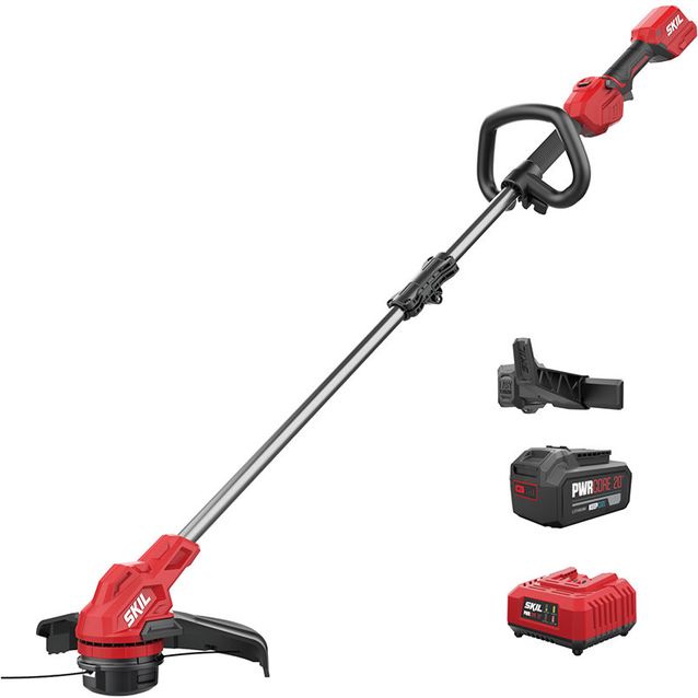 Akkutrimmeri Skil 0250 AB 20V 4,0 Ah akulla