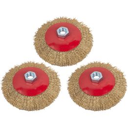 Rikkaruohoharjan teräsharjat Skil 2610S01215 M14 Ø125 mm 3 kpl/pkt