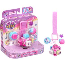 Fidget-avaimenperä Clickeez Cube, 14 osaa