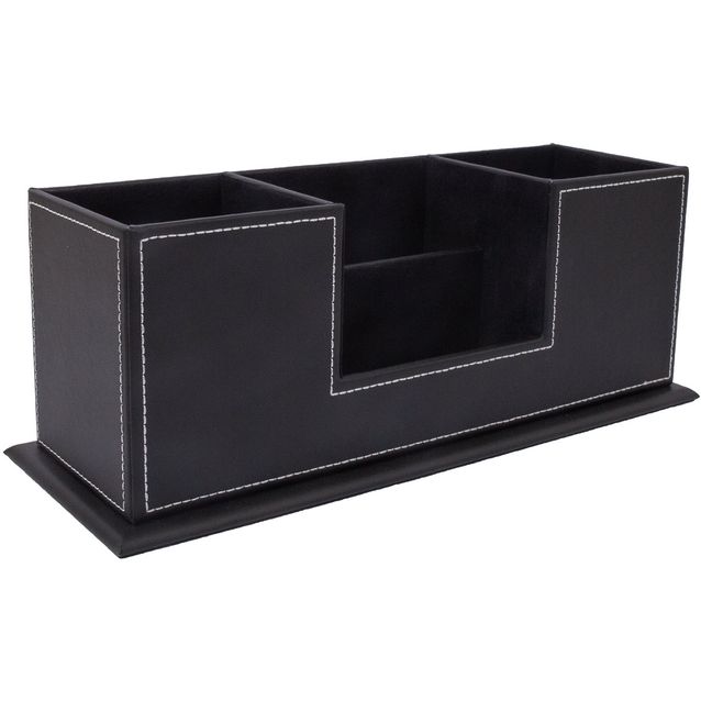 Pen holder WALTER 8x28xH11cm, black