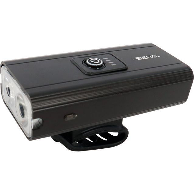 Polkupyörän led-etuvalo Berg, 1000lm, ladattava