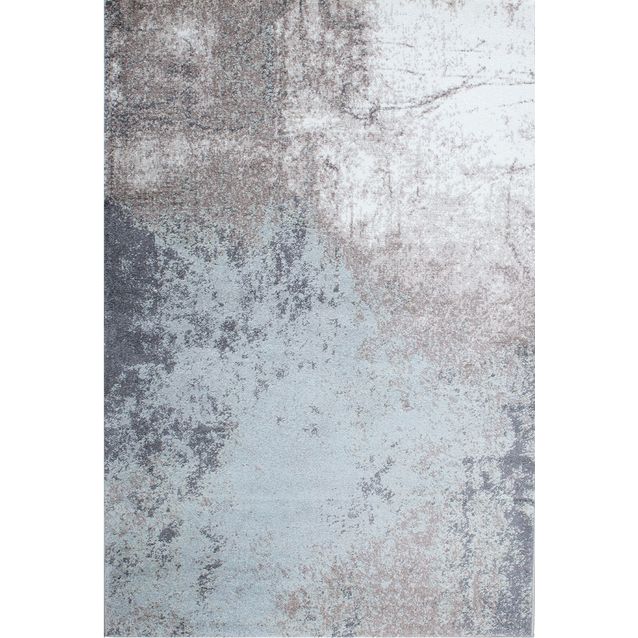 Carpet SANFORD-6, 133x190cm, blue/brown