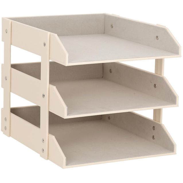 Document drawer  WILMA 28x35xH27cm, cream