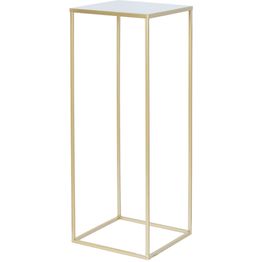 Kukkateline Home4You DEIA CHE M 22x22xK60 cm, kulta, keltainen