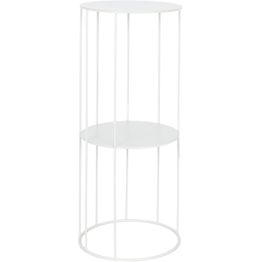 Kukkateline Home4You DEIA STAND L Ø28xK70 cm, lämpimänharmaa