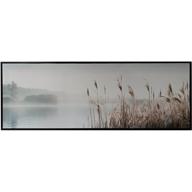 Wall art WALLY 50x140cm, rushes by the lake