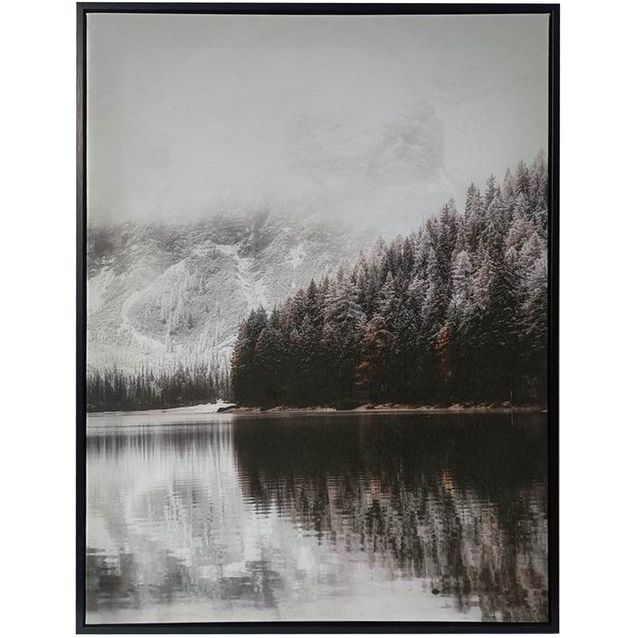 Wall art WALLY 60x80cm, snowy landscape