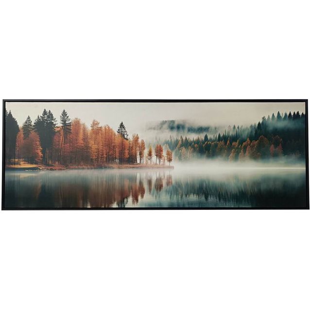 Wall art WALLY 50x140cm, autumn and fog