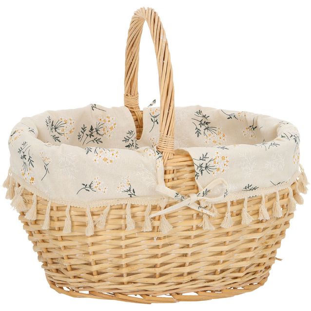 Basket WILLI EMMA 42x31xH23/38cm